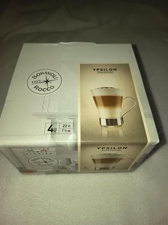 4 cappuccino šálky bormioli, 