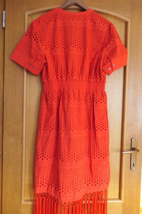 Karl lagerfeld luxusne madeirove cervene m/l, m