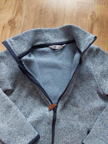 Mikina na zips, h&m,122