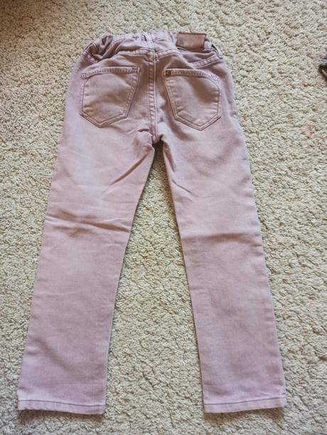 Riflové nohavice, h&m,104