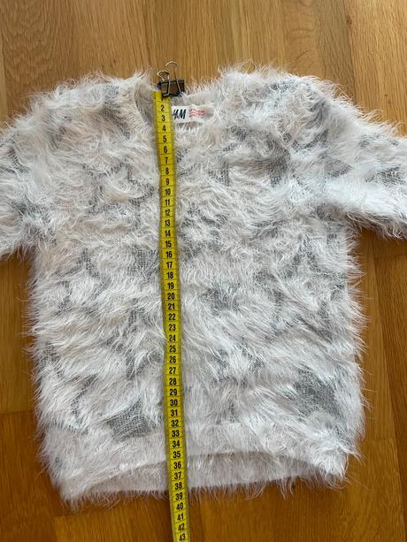 Mäkkučký dievčenský pulóver, h&m,110