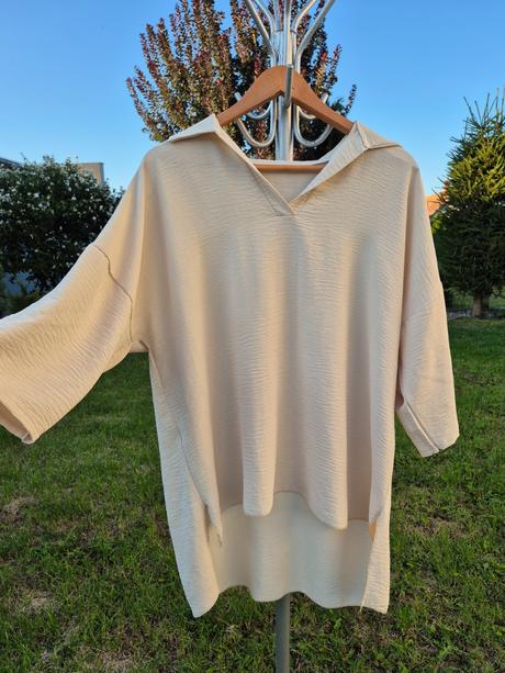 Voľná oversize blúzka, 