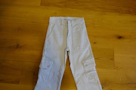 Blede rifle zara s vreckami, zara,152