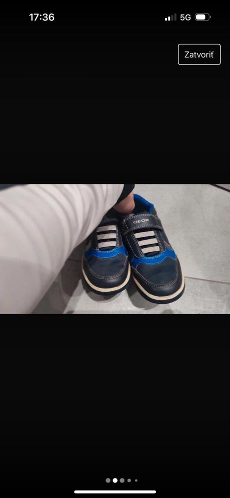 Gél tenisky 32, geox,32