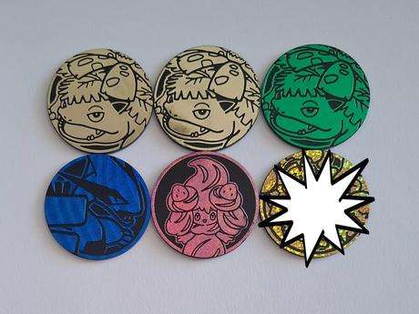 Pokémon mince (veľké) 33ks,