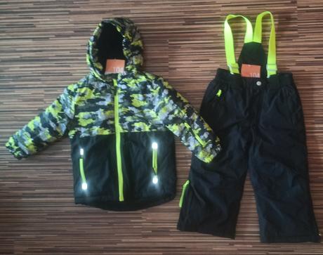 Lyziarska suprava a zimna bunda 104, kiki&koko,104