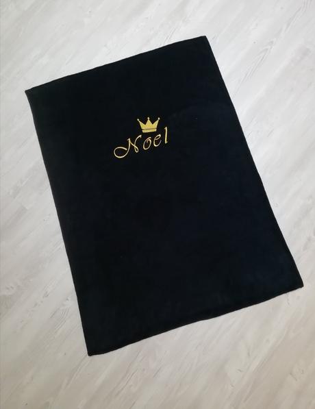 Letná deka s menom,