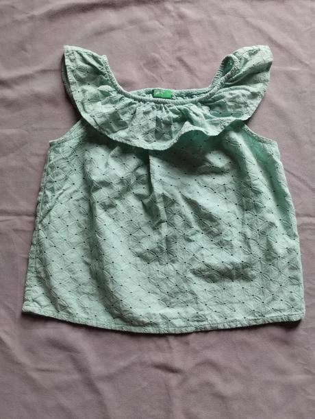 Blúzka bez rukávov, benetton,98
