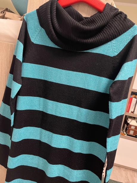 Trblietave svetríkové šaty, h&m,158