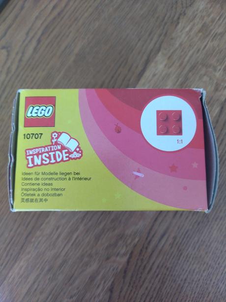 Lego classic 10707 červený kreatívny box, 