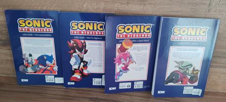 Sonic komix 1,2,3,4, 