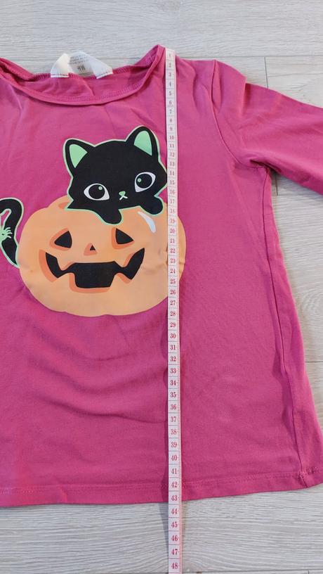 Haloweenske mile tricko,hm, 122/128, h&m,122