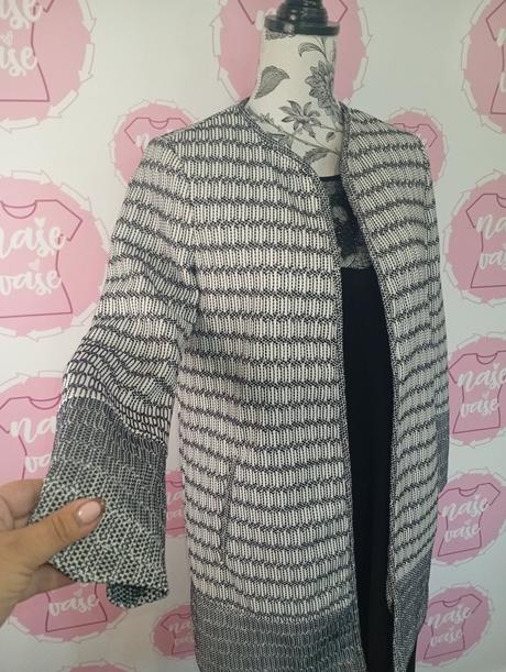 Kabátik bez zapínania 38/40, h&m,38