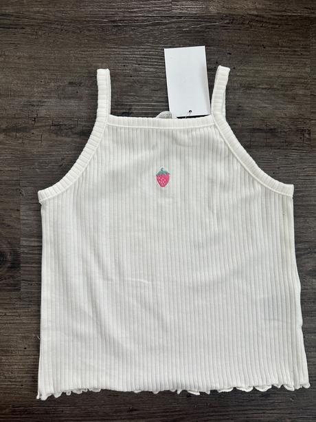 Rebrované tielko, h&m,110 / 116