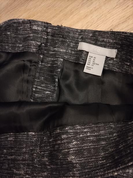 Púzdrová sukňa, h&m,40