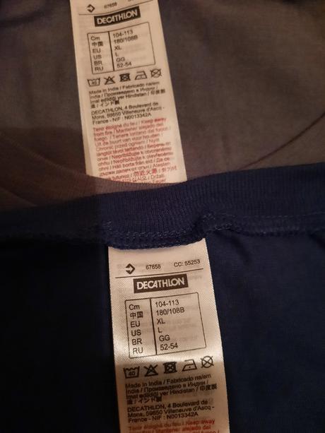 Pánske tričko, decathlon,xl