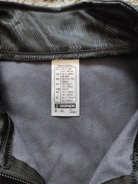 Súprava v 146, decathlon,146