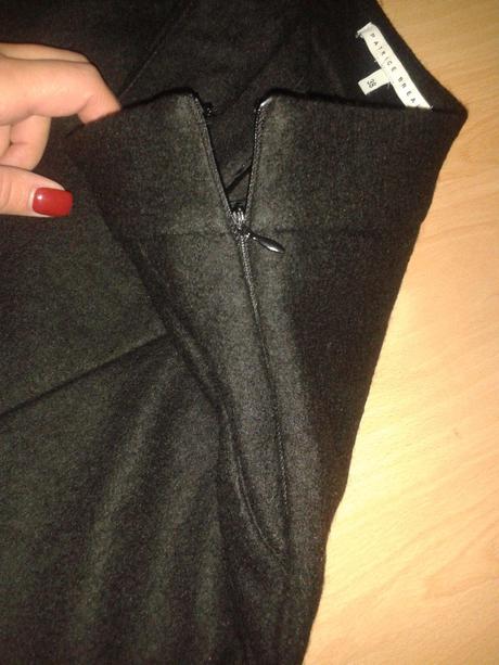 Tepla cierna sukna, 38