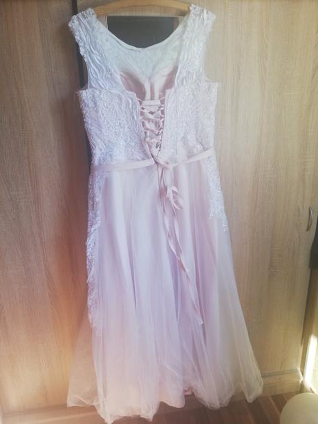 Pudrove svadobne saty, l