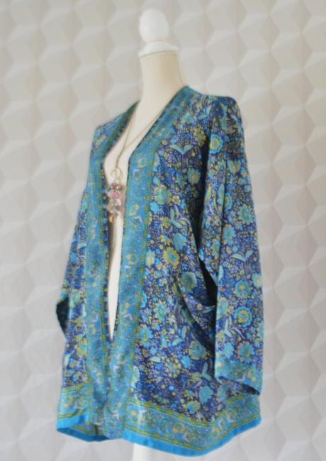 Natura, letný hodvábny kardigán veľ. xl, xl