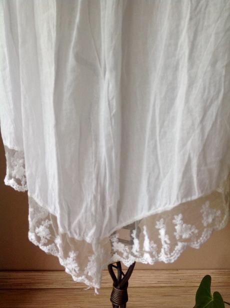 Lahucky bavlneny top s krajkou /1b, 44