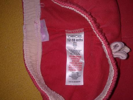 Teplaky bez poskodenia, 12-18m., cherokee,74