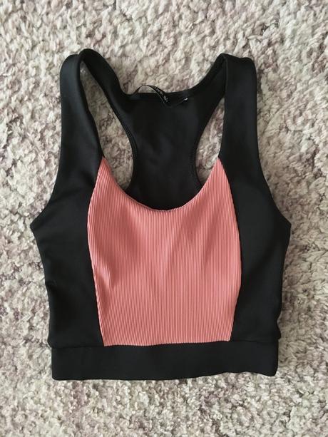 Športový elastický crop top f&f veľ.s, f&f,s