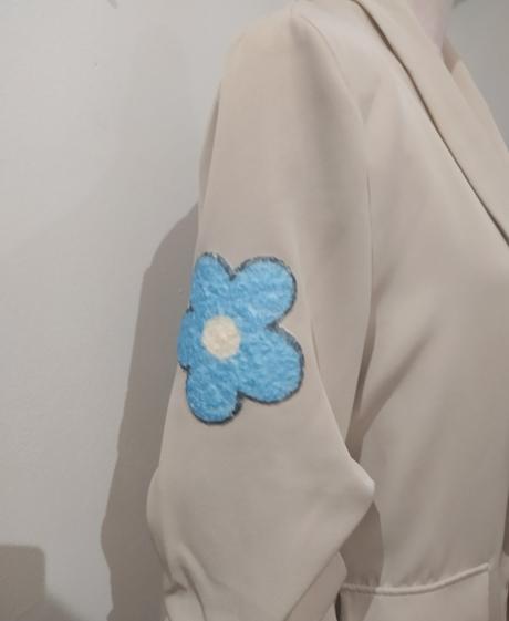 Sako s kvetmi, l / m / s