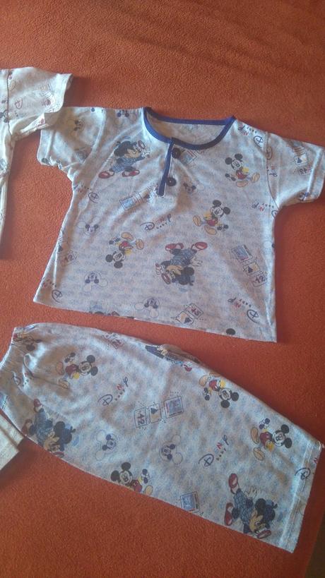 2x letné pyžamko na 1-2 roky, disney,86