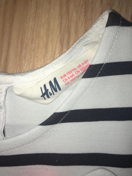 Šaty hello kitty top stav, h&m,110