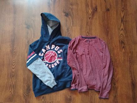 Tričko+mikinka, 146