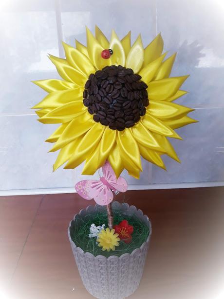 Slnečnicky v črepníčku, 