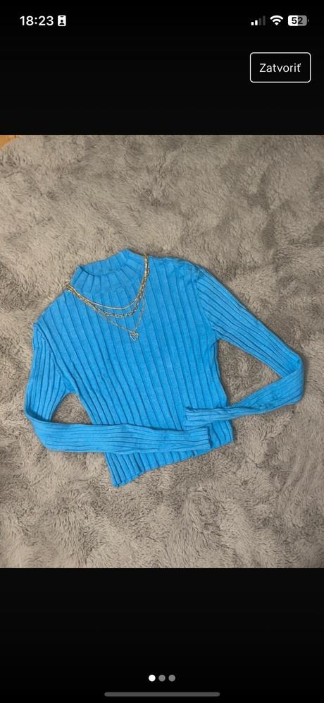 Vrubkovany crop top, takko,xs