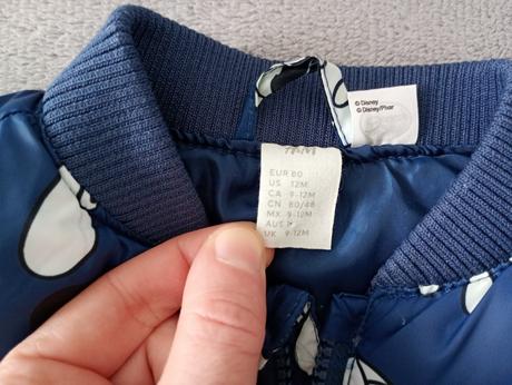 Vesta s čiapkou, h&m,80