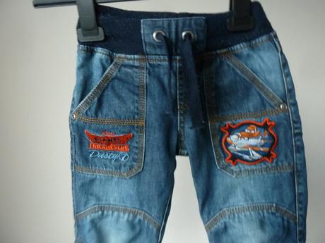 Zateplené rifle dusty,v.98, h&m,98