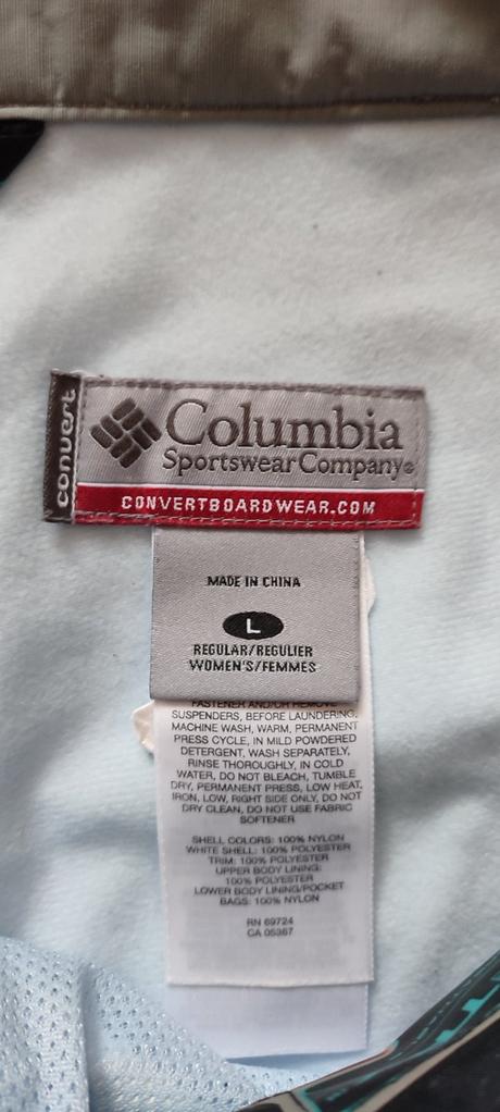 Columbia oteplovacky, columbia,l