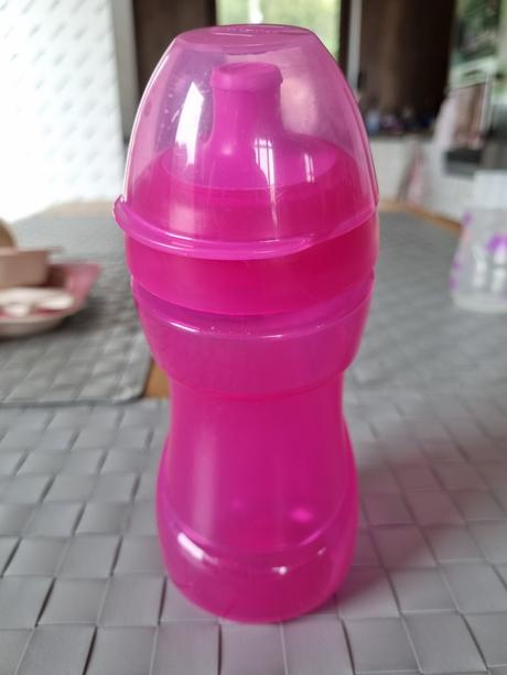 Flaša na pitie mam sport 12+ ruzova, 