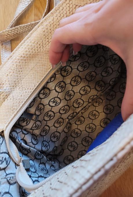 Kabelka hneda / bezova, 