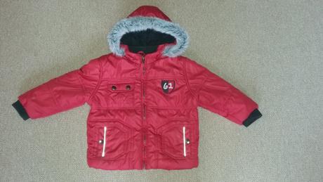 Zimná bunda v. 92, mothercare,92