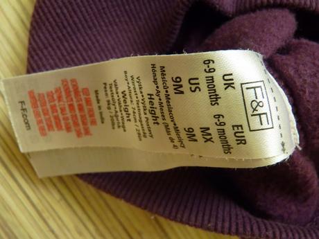 Fialova mikinka, 74,fandf, f&f,74