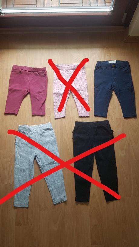 Hrubšie legíny, rôzne veľkosti, lindex,74