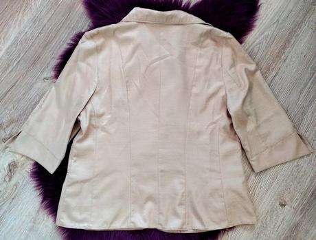 Krátke sako/bolerko, béžovo zlaté, xl/xxl, 44-48, xxl