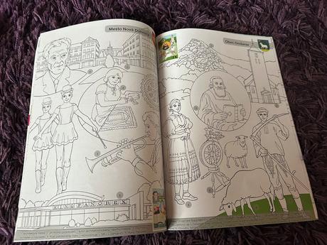 Sada omaľovániek - 2 ks, 