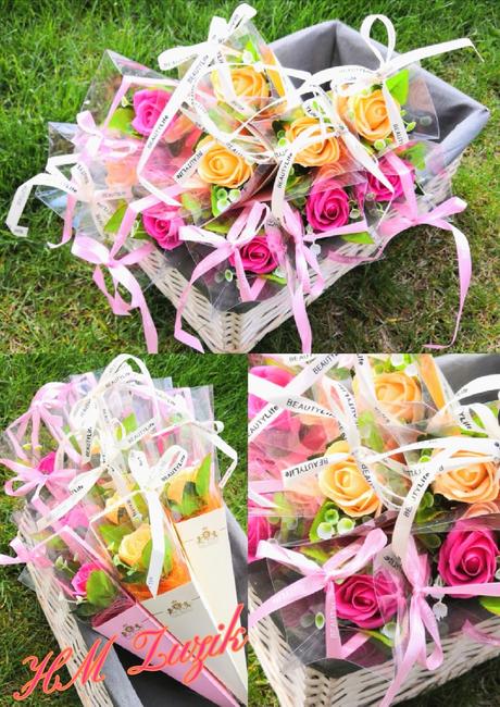 Darčekovo balená ruža, 