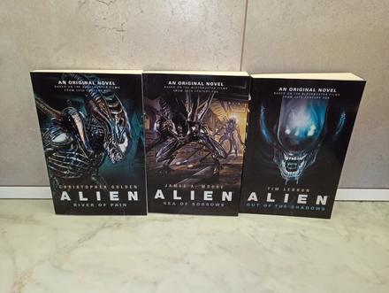 James a. moore alien trilogy books, 