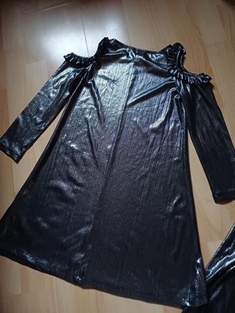 2x party šaty pre dvojičky, river island,128