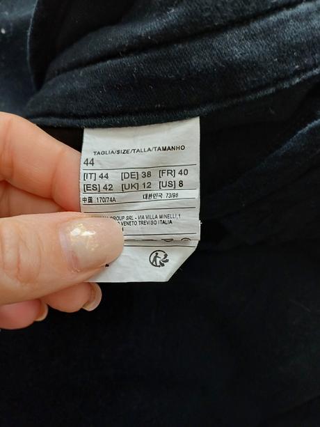 Široké nohavice benetton, č.m, benetton,m