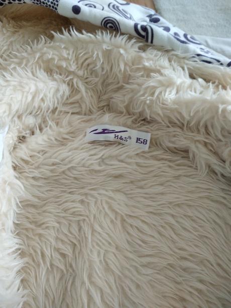 Mikina hrubá, huňatá, 158