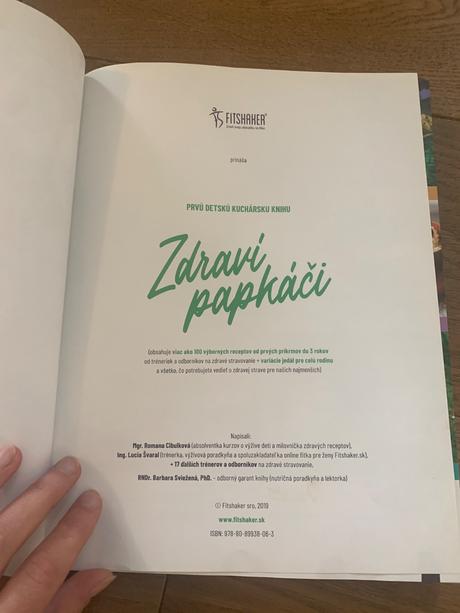 Zdravi papkaci kniha, 