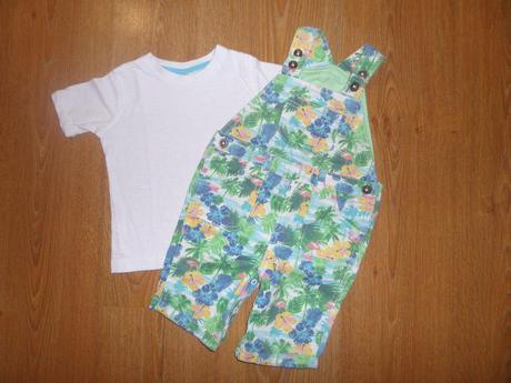 Súprava s rifľovými šortkami, f&f,92